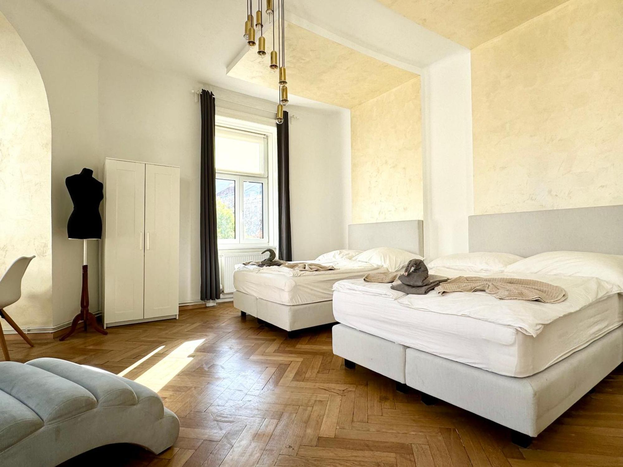 Premium Apartment Located At The Famous Vienna Kutschkermarkt Eksteriør bilde