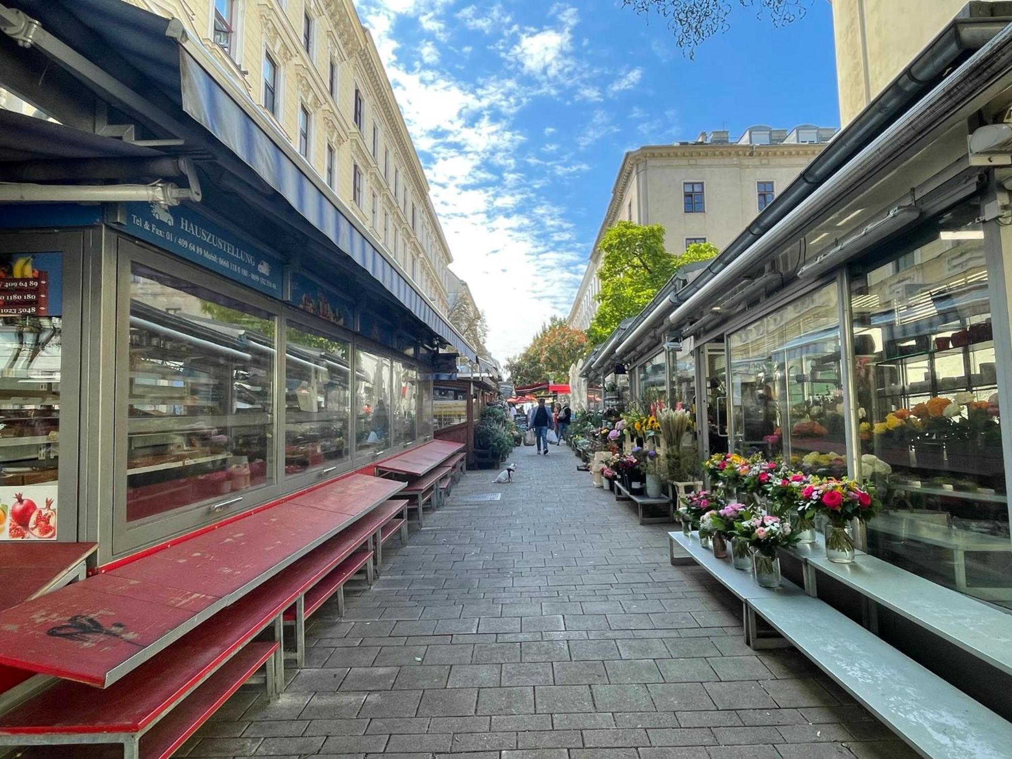 Premium Apartment Located At The Famous Vienna Kutschkermarkt Eksteriør bilde