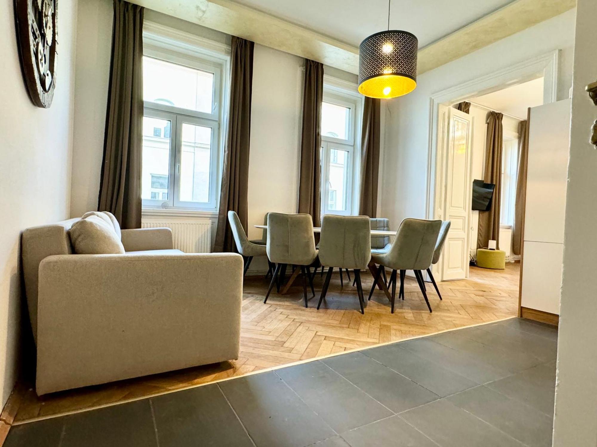 Premium Apartment Located At The Famous Vienna Kutschkermarkt Eksteriør bilde